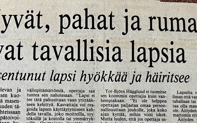 Hyvät, pahat ja rumat ovat tavallisia lapsia